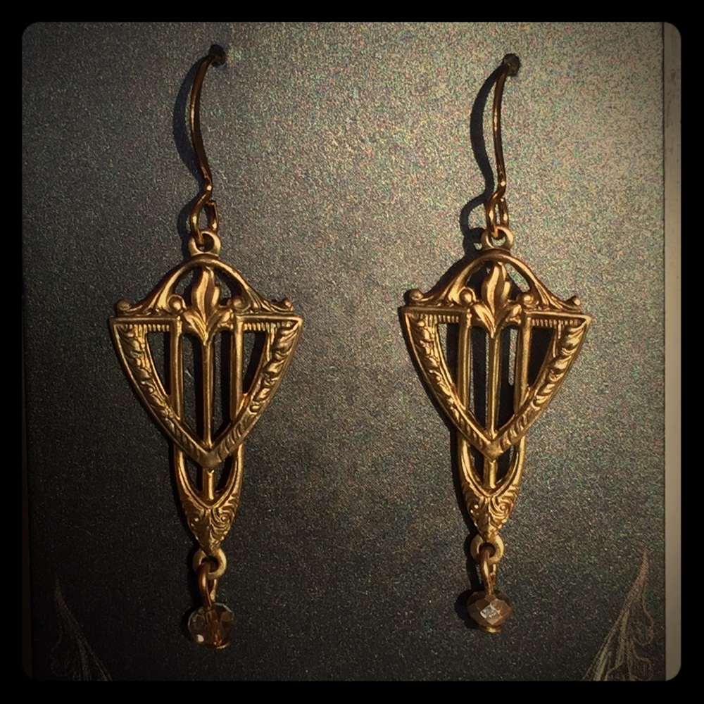 Art Deco style earrings